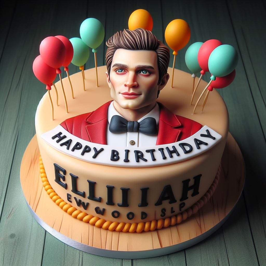 Happy Birthday Elijah Wood Cake Images